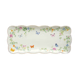 EASY LIFE Dancing Butterflies Vassoio Rettangolare 36x14,5cm Porcellana