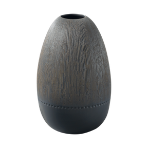 Vaso Mascagni Casa in ceramica grigio scuro 22,5x35,5 cm