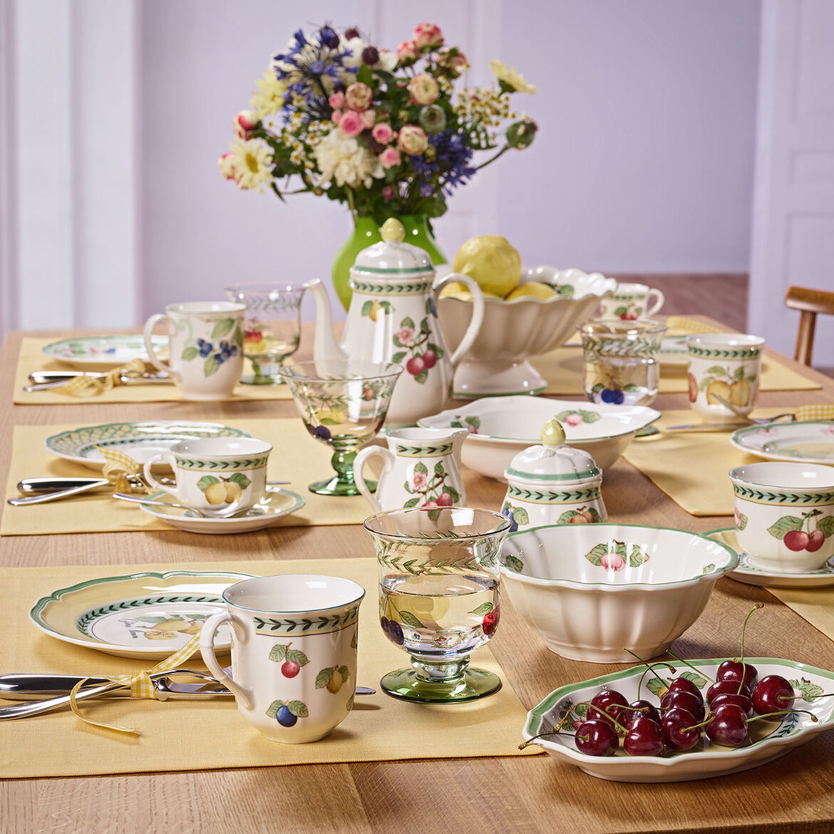 VILLEROY & BOCH French Garden Fleurence Piatto Ovale 44cm Porcellana