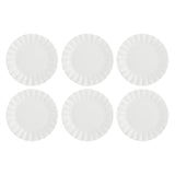 LA PORCELLANA BIANCA Ducale Piatto Piano Set 6 Pezzi 26,5cm Bianco