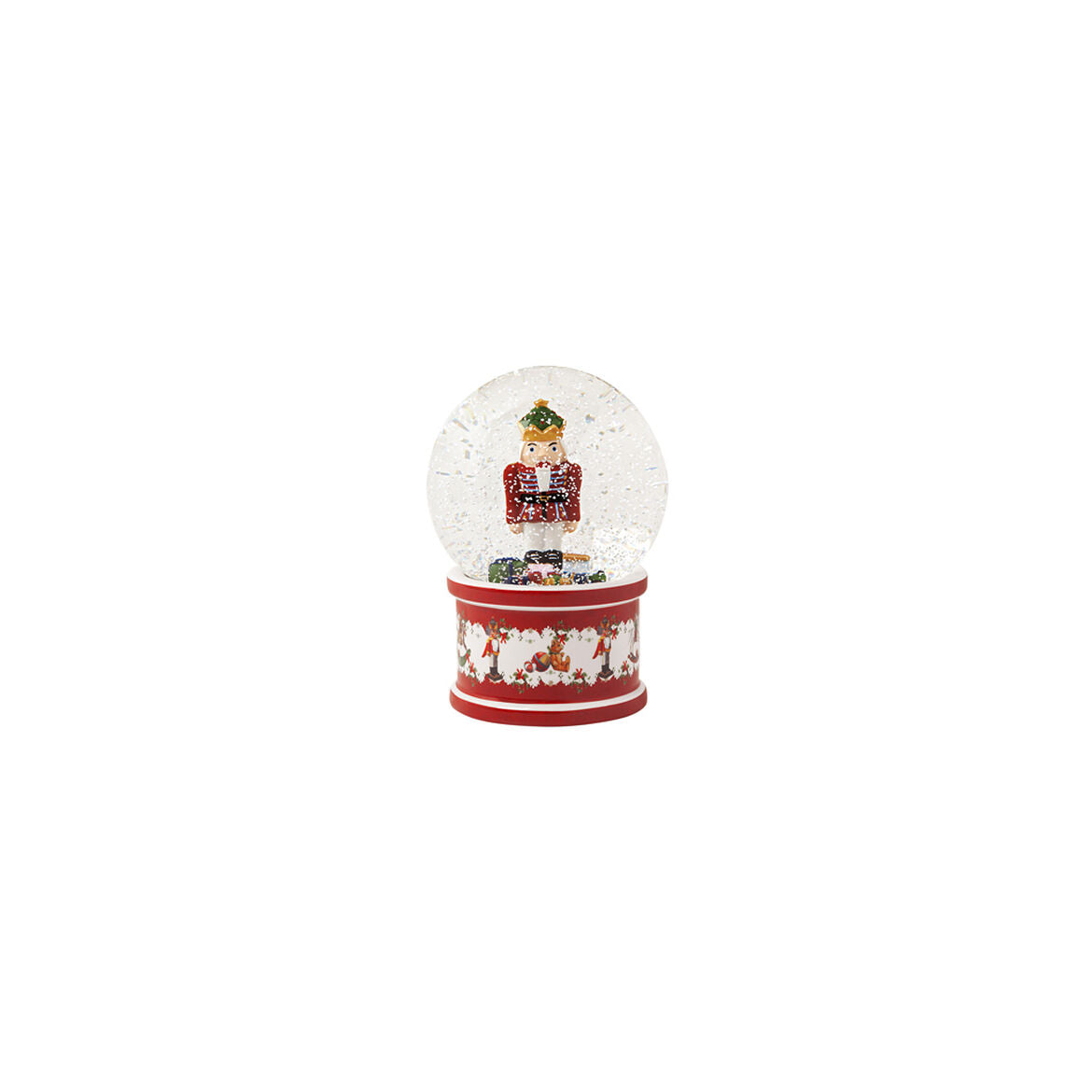 VILLEROY & BOCH Christmas Toys Palla di Neve con Soldatino 17cm Decorazione di Natale