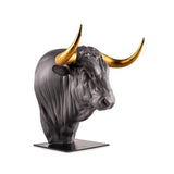 LLADRO' Scultura Taurus 42x35cm Porcellana