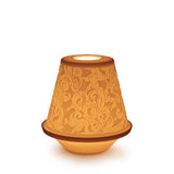 LLADRO' Litofania Pizzo con Piatto 11x10cm Porcellana