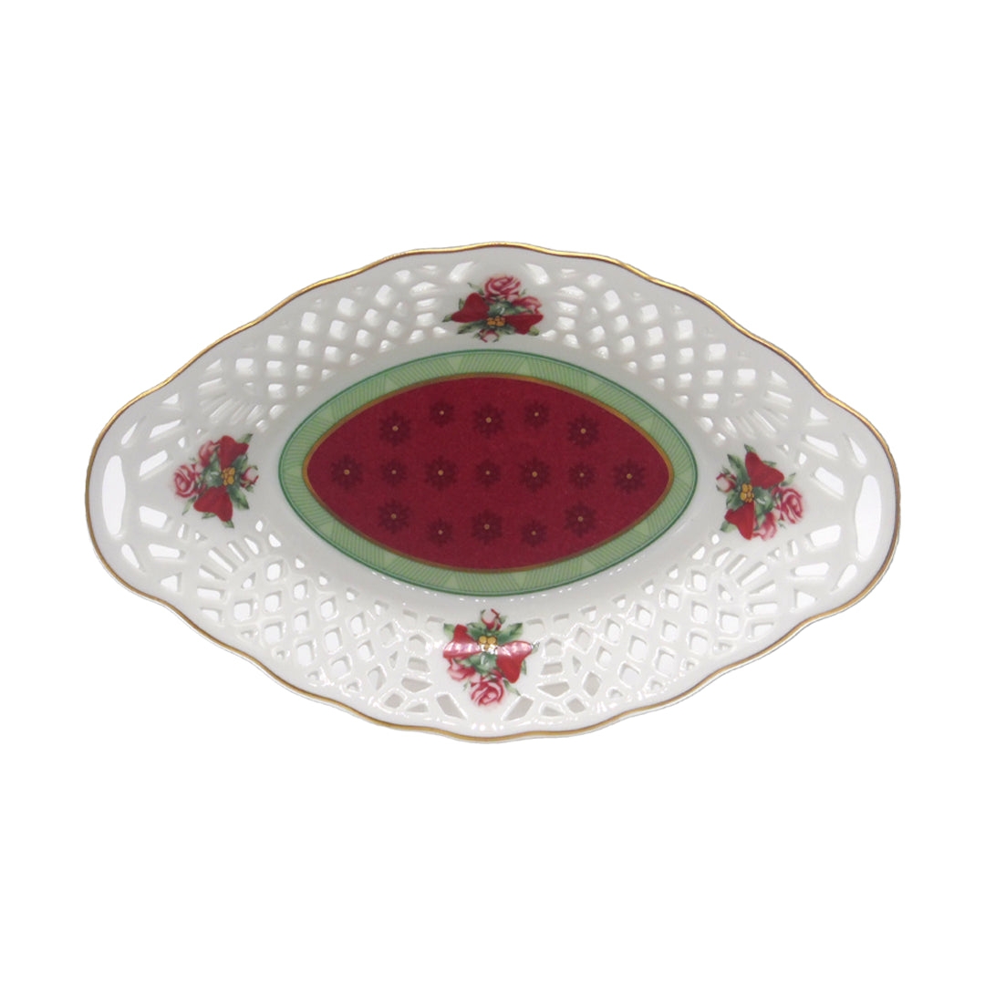 HUTSCHENREUTHER - Empty oval pocket bowl Maria Theresia - Christmas