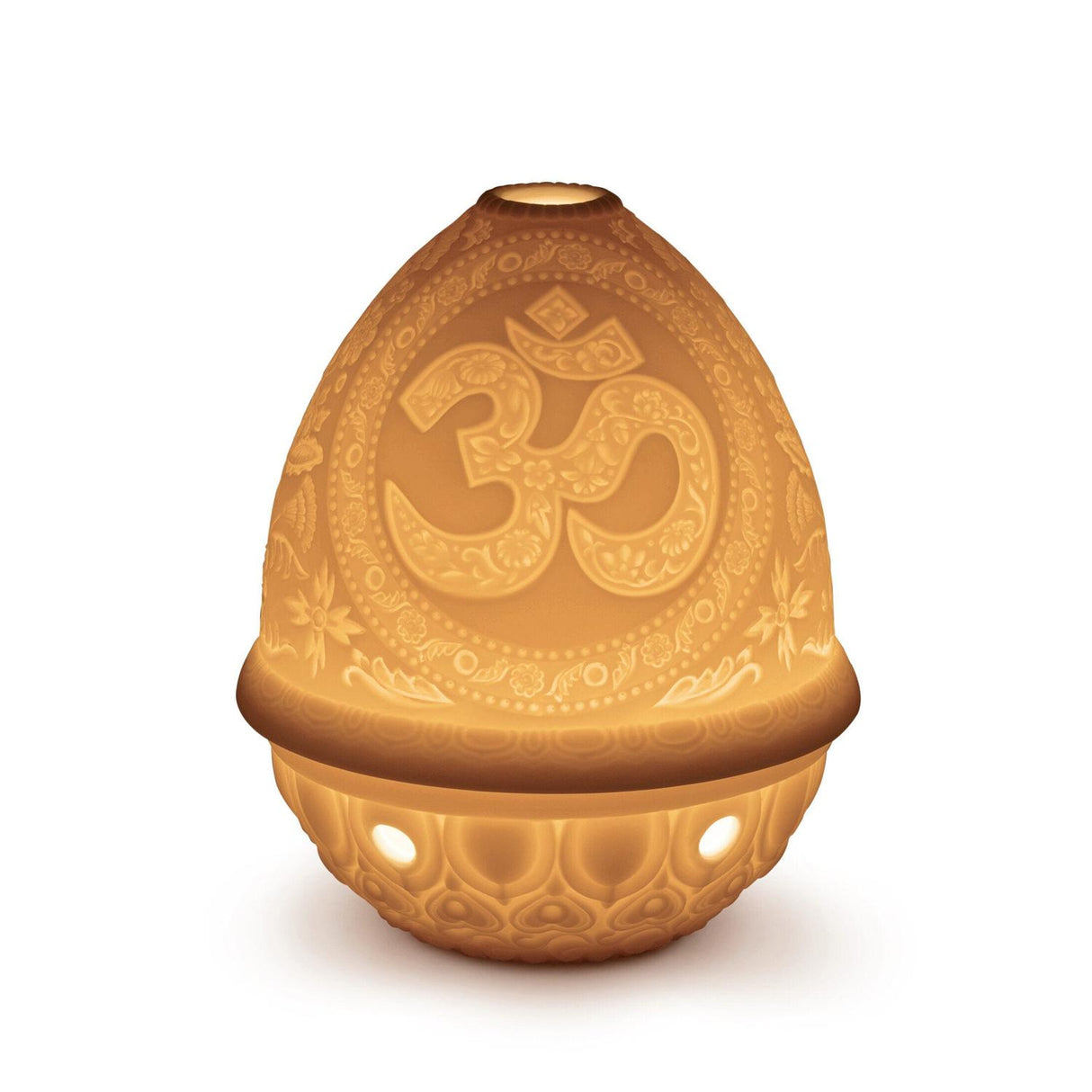 LLADRO' Litofania Aum 12x9cm Porcellana