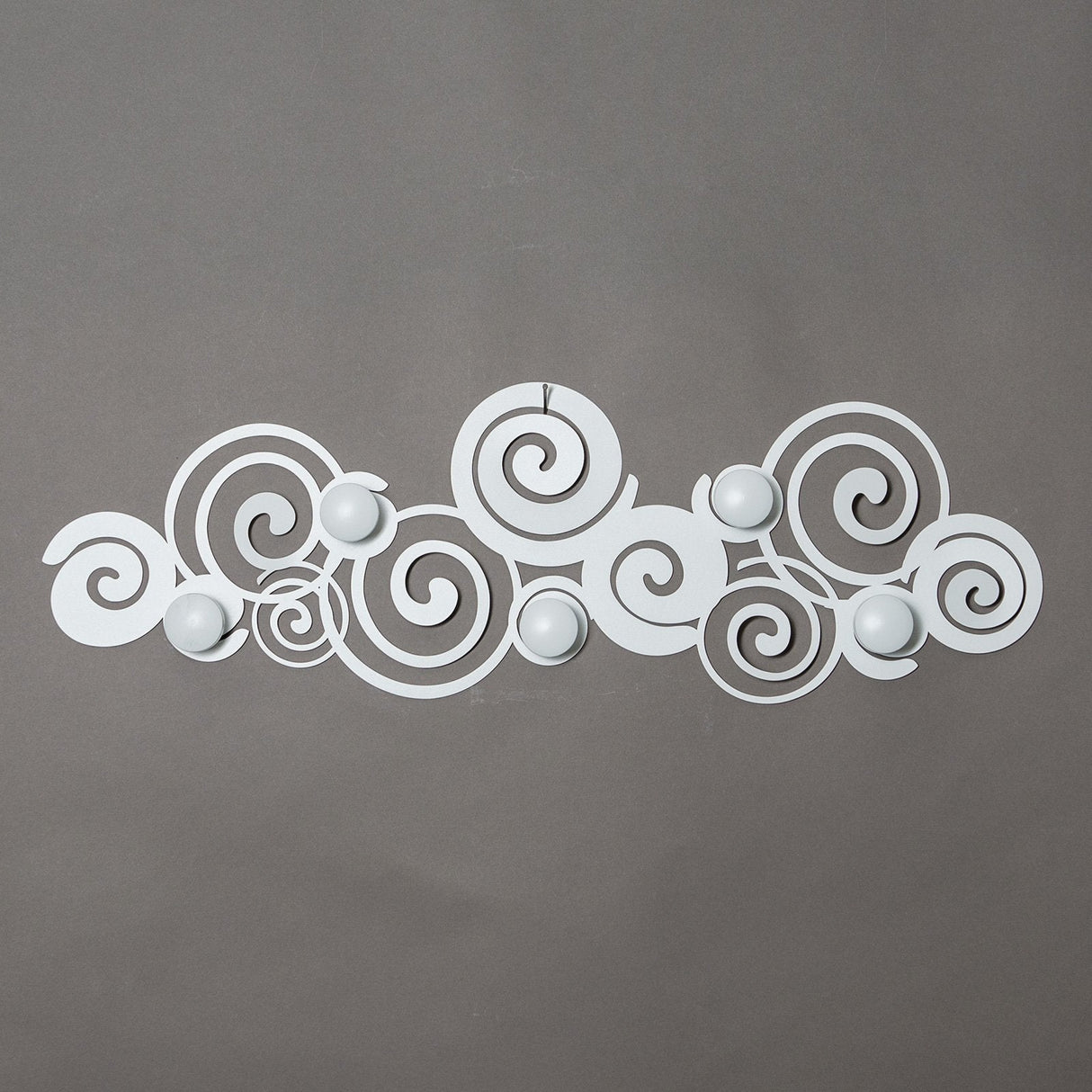 ARTI & MESTIERI Appendiabiti In Ferro Orfeo Bianco