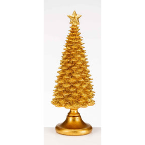 Albero di Natale con stella Lamart in resina color oro 42 cm