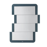 ARTI & MESTIERI Specchio Particolare Pixel Petrolio 82x63cm