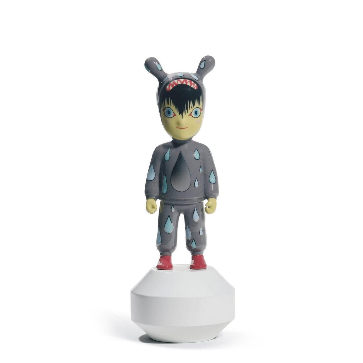 LLADRO' Scultura The Guest By Tim Biskup Modello Piccolo Serie Numerate 30x11cm Porcellana