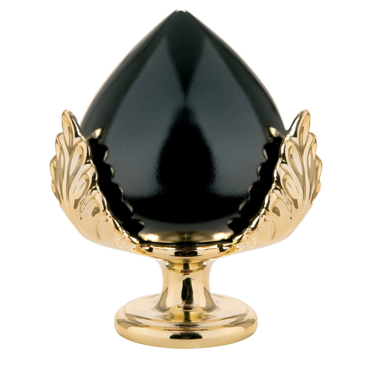 BONGELLI PREZIOSI Pomo Pumo Pugliese 13cm Nero Oro Marmorino