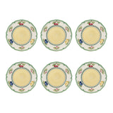 VILLEROY & BOCH French Garden Fleurence Piatto Frutta Colazione Set 6 Pezzi 21cm Porcellana