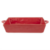 ROSE & TULIPANI Concerto Teglia 38x22cm Corallo Stoneware