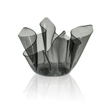 iPLEX Vaso Drappeggi in PMMA 45x29cm Fumè Grigio Trasparente Made in Italy