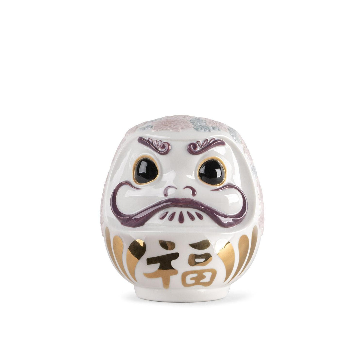 LLADRO' Daruma Rosa 12x12cm Porcellana