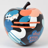 DRIMMER Papeete Mela Decorativa Nera 50cm Poliresina