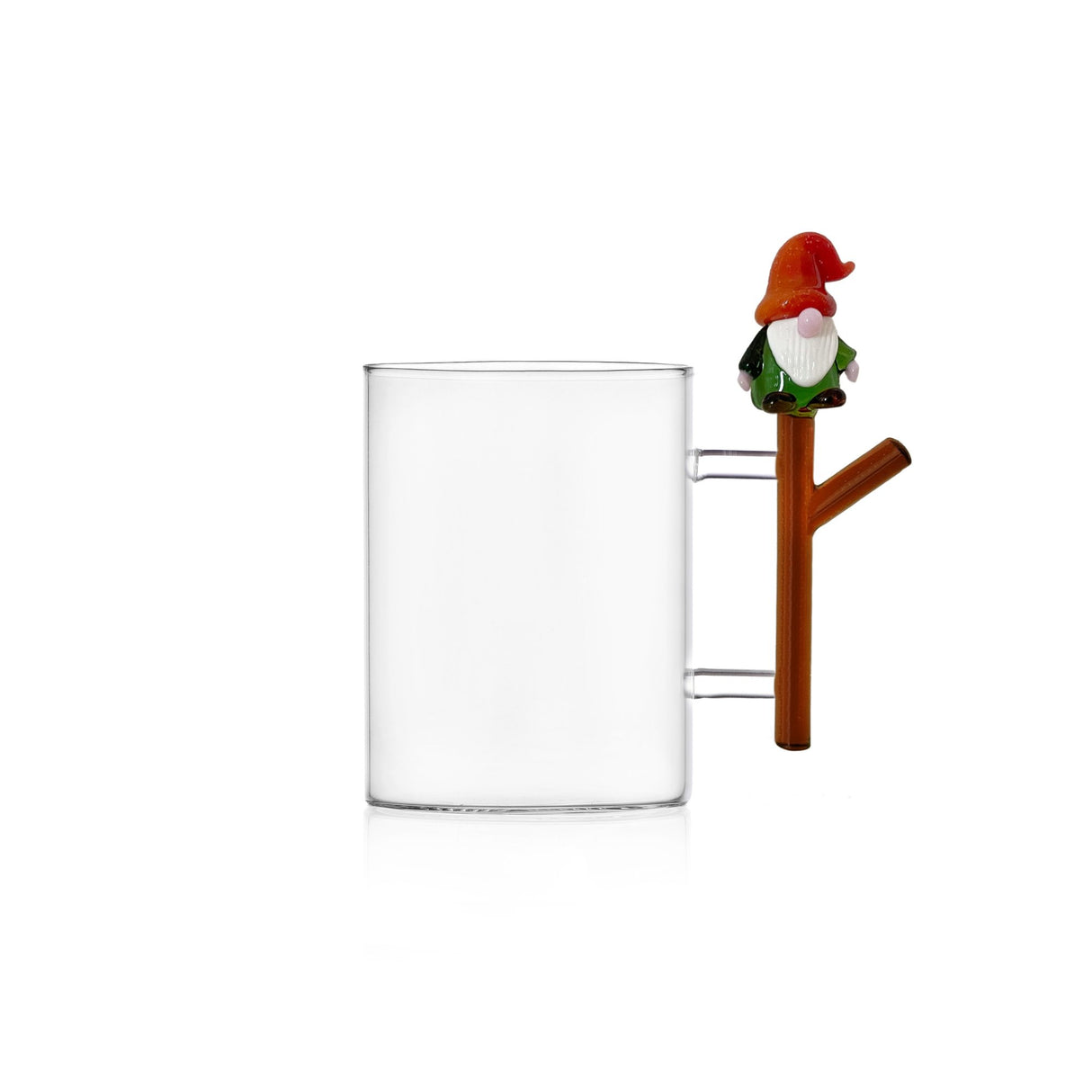 ICHENDORF Christmas Tales Tazza Natalizia Mug Gnomo 500ml Vetro Borosilicato