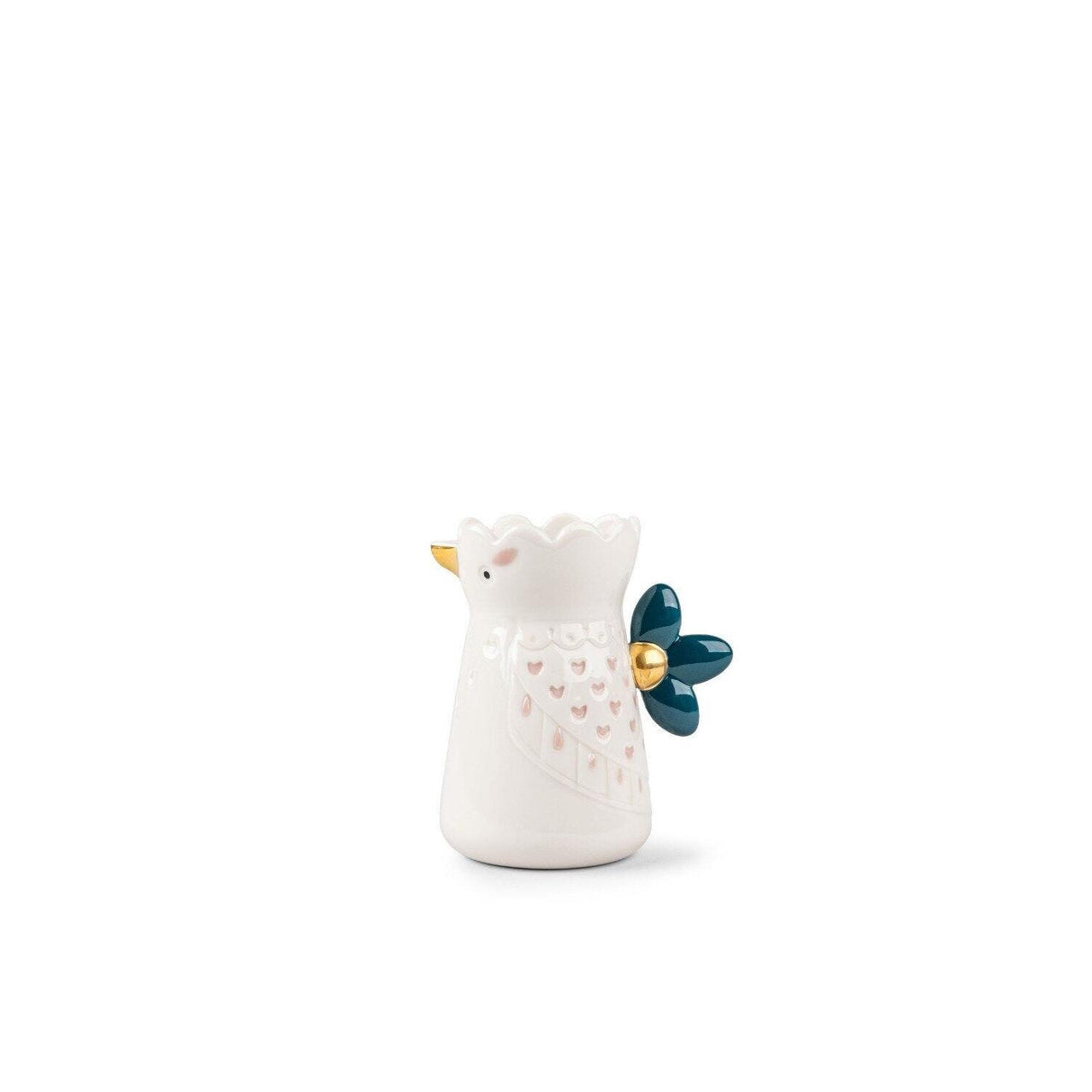 LLADRO' Lattiera Kawki 13x10cm Porcellana