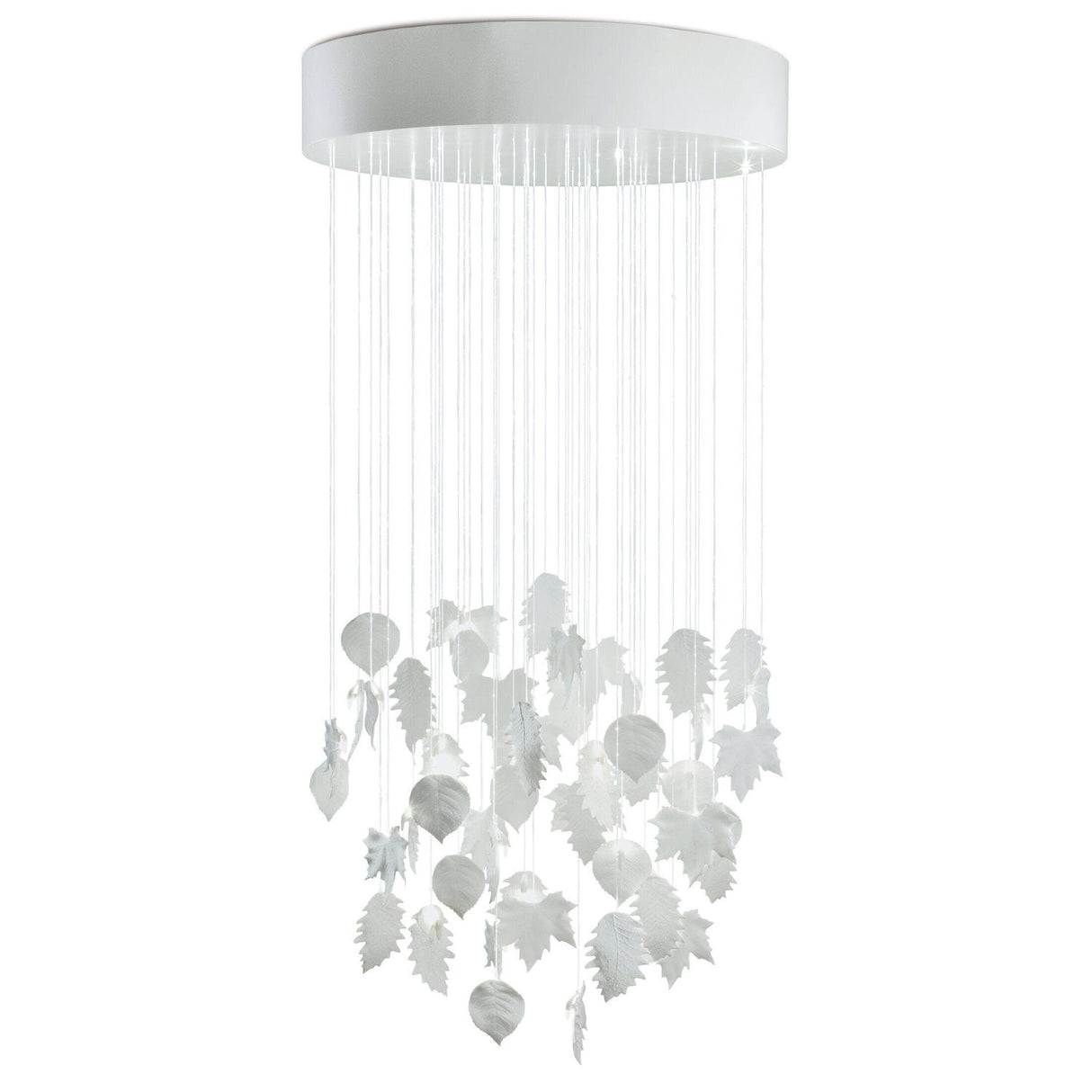 LLADRO' Chandelier Magic Forest 080 M 170x80cm Porcellana
