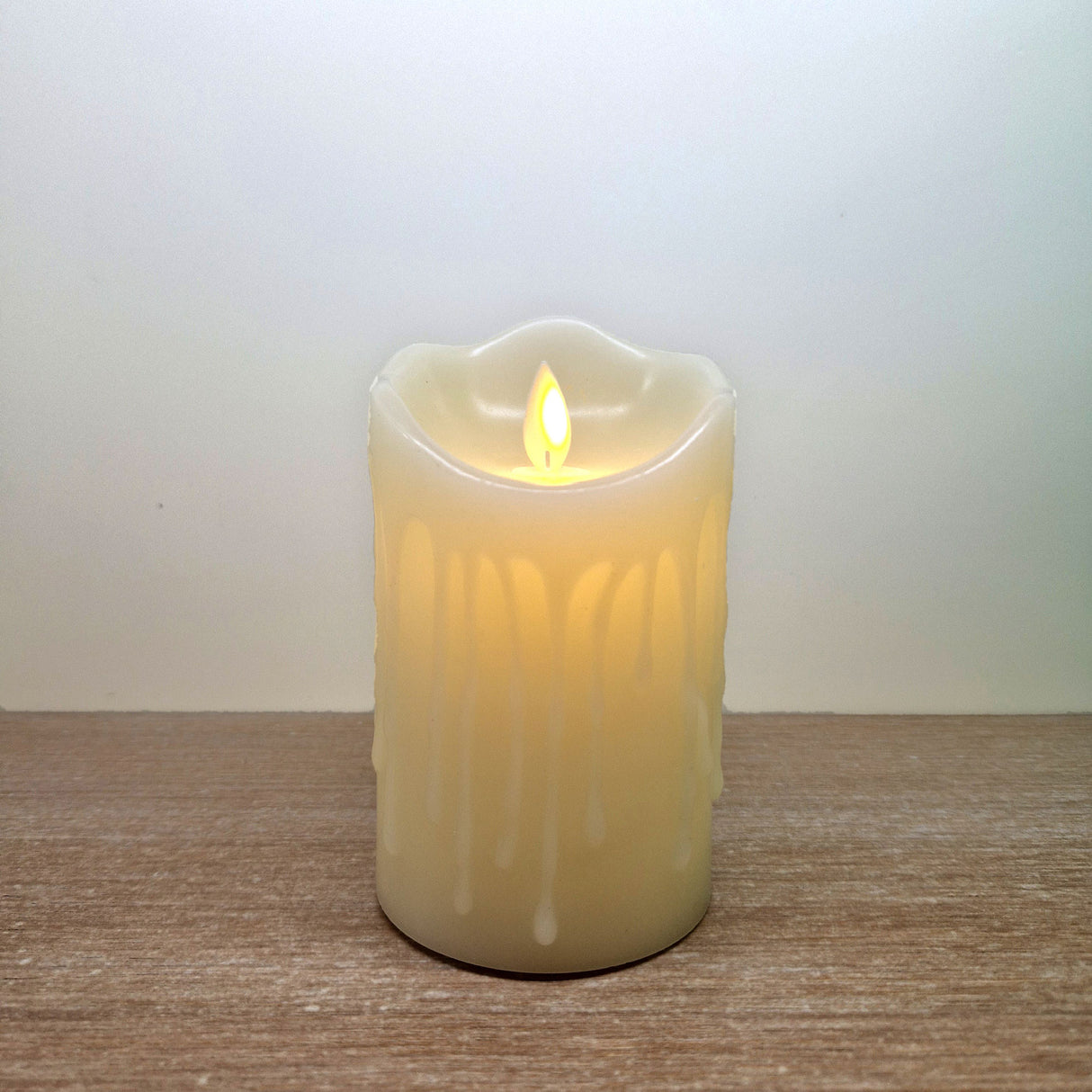 TIMSTOR Artificial Candle with LED 12.5cm Moving Flame Realistic Effect