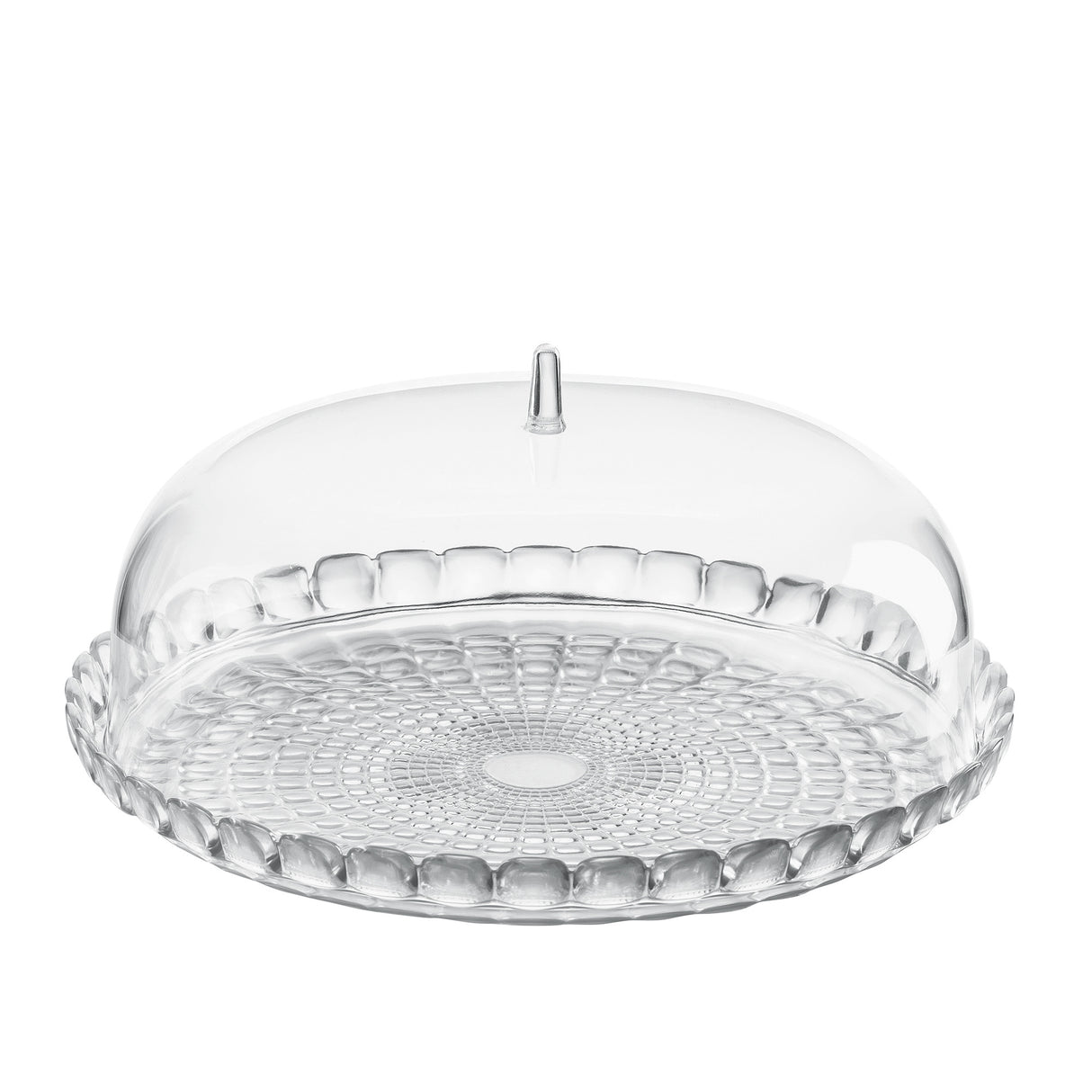 GUZZINI - Tiffany Transparent Cake Pan Set 36cm Recyclable Acrylic 19950000
