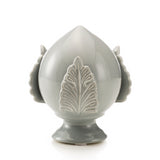 PALAIS ROYAL Pumo Pugliese Pomo Pearl Gray Decoration 12cm Ceramic