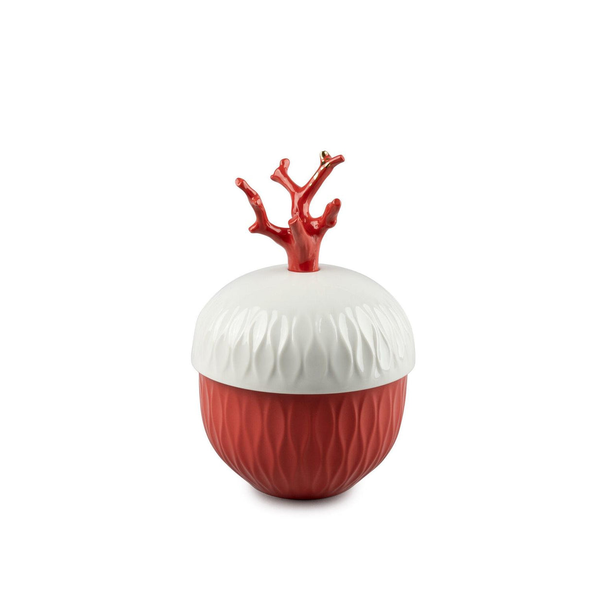 LLADRO' Candela Coral Aroma Mediterrean Beach 22x14cm Porcellana