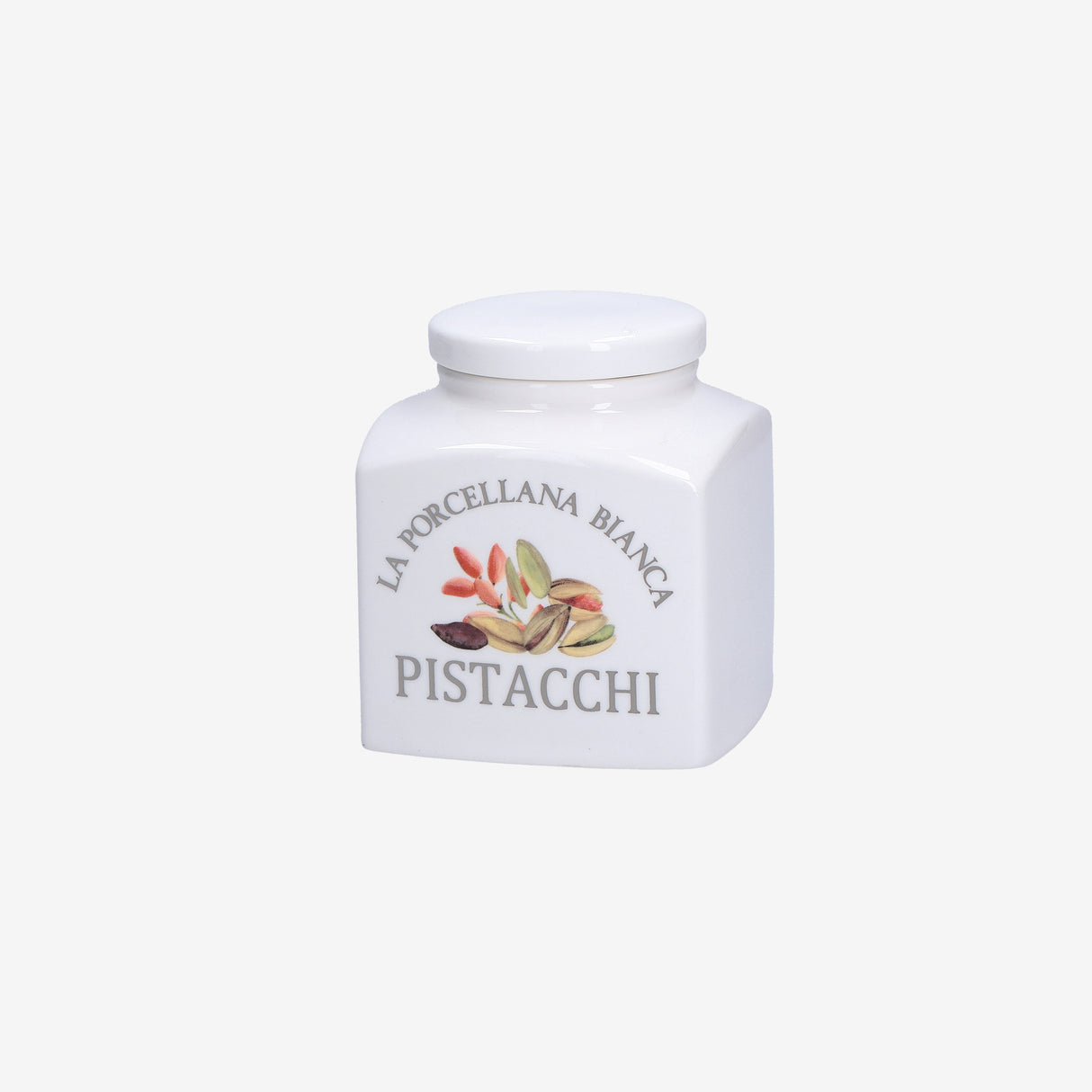 LA PORCELLANA BIANCA Conserva Barattolo Contenitore Pistacchio 500ml