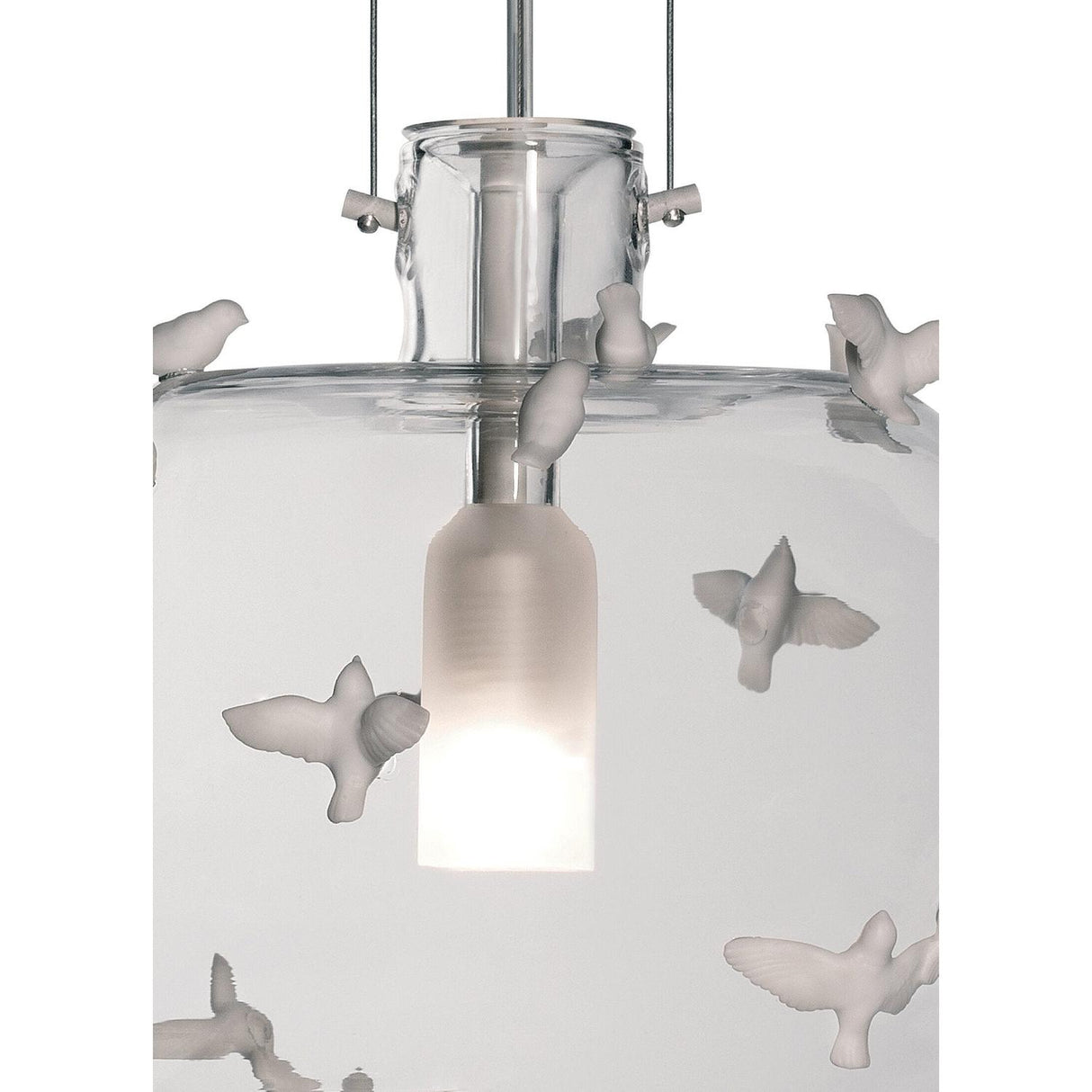 LLADRO' Lampadario Freeze Frame I 170x24cm Porcellana