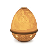 LLADRO' Litofania Natività 12x9cm Porcellana