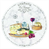 EASY LIFE Piatto Girevole Servi Formaggio per Aperitivo 32cm Porcellana
