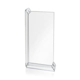 iPLEX Sebastiao Double Photo Frame Transparent Plexiglass 22x32cm Made in Italy