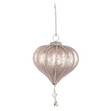 BIZZOTTO Pendaglio Sfera in Vetro per Albero di Natale 12,5cm Valiant Champagne