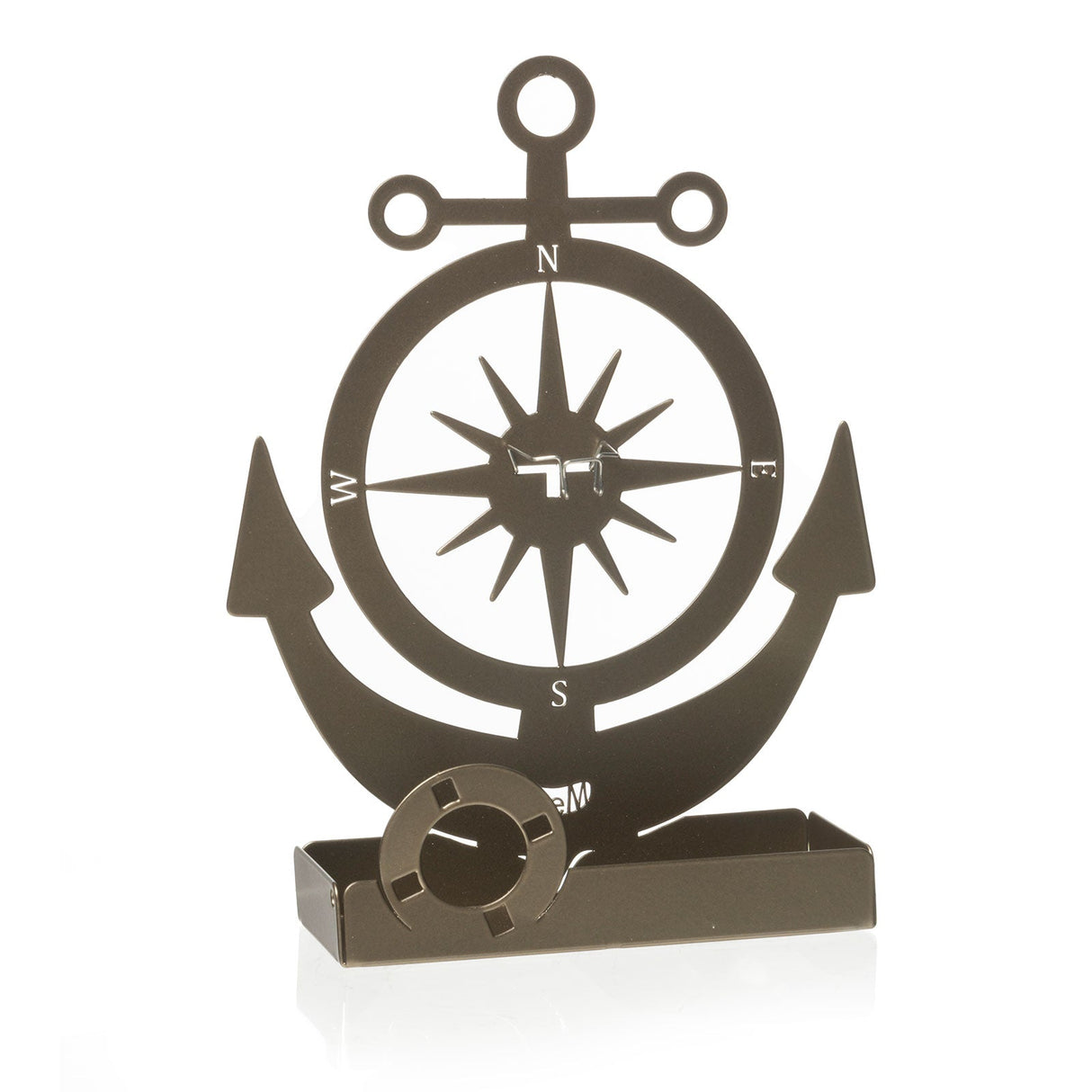 ARTI & MESTIERI Porta Zampirone di Design Ancora da Tavolo Bronzo