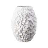 ROSENTHAL Phi City Vaso da Fiori Bianco 22x29cm Porcellana