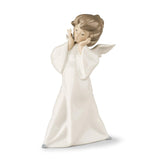 LLADRO' Figurina Angioletto 22x13cm Porcellana