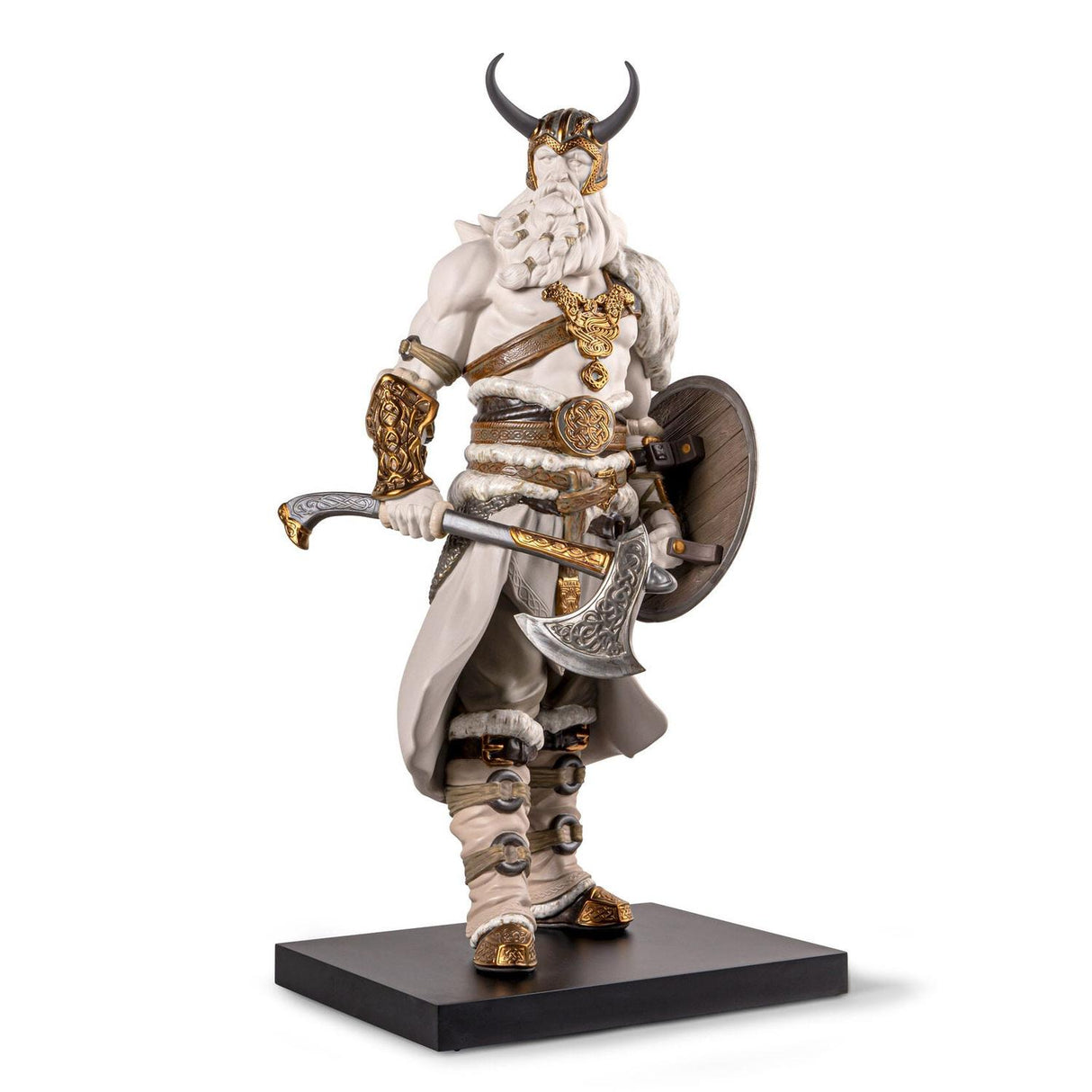 LLADRO' Scultura Odin 70x34cm Porcellana