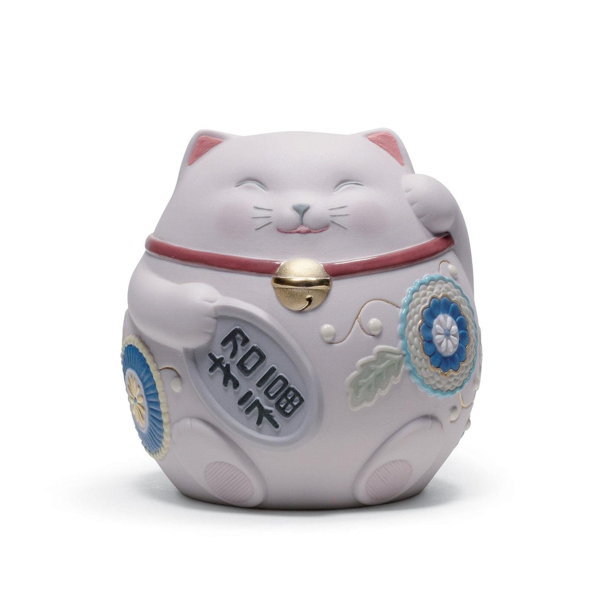 LLADRO' Figurina Maneki Neko III 10x9cm Porcellana