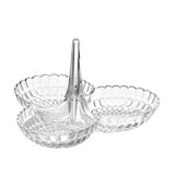 GUZZINI Tiffany Antipasto Dish in Recyclable Acrylic 25x16cm Transparent