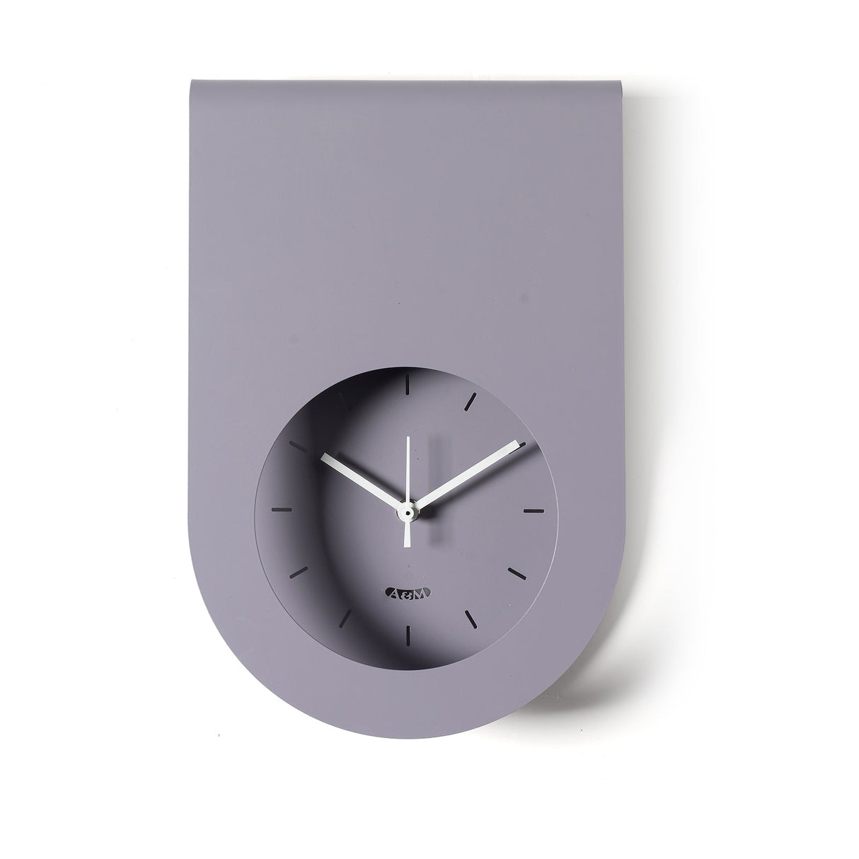 ARTI & MESTIERI Orologio di Design Minimal Lembo Glicine 32x21cm
