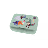 KOZIOL Children's Lunch Container Candy L Rex 19x14cm Green Organic