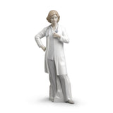 LLADRO' Figurina Dottoressa 31x14cm Porcellana