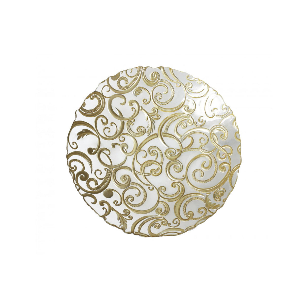 BRANDANI - Glass bowl Filo D'Oro 30 cm 52729