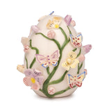PALAIS ROYAL Egg Decoration Easter Egg with Butterflies 8cm Porcelain