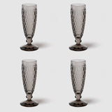 VILLEROY & BOCH Boston Coloured Calice da Champagne Spumante 120ml Grigio Cristallo