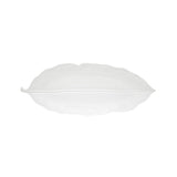 EASY LIFE Leaves Ciotola Coppa Foglia 39x16cm Porcellana Bianco