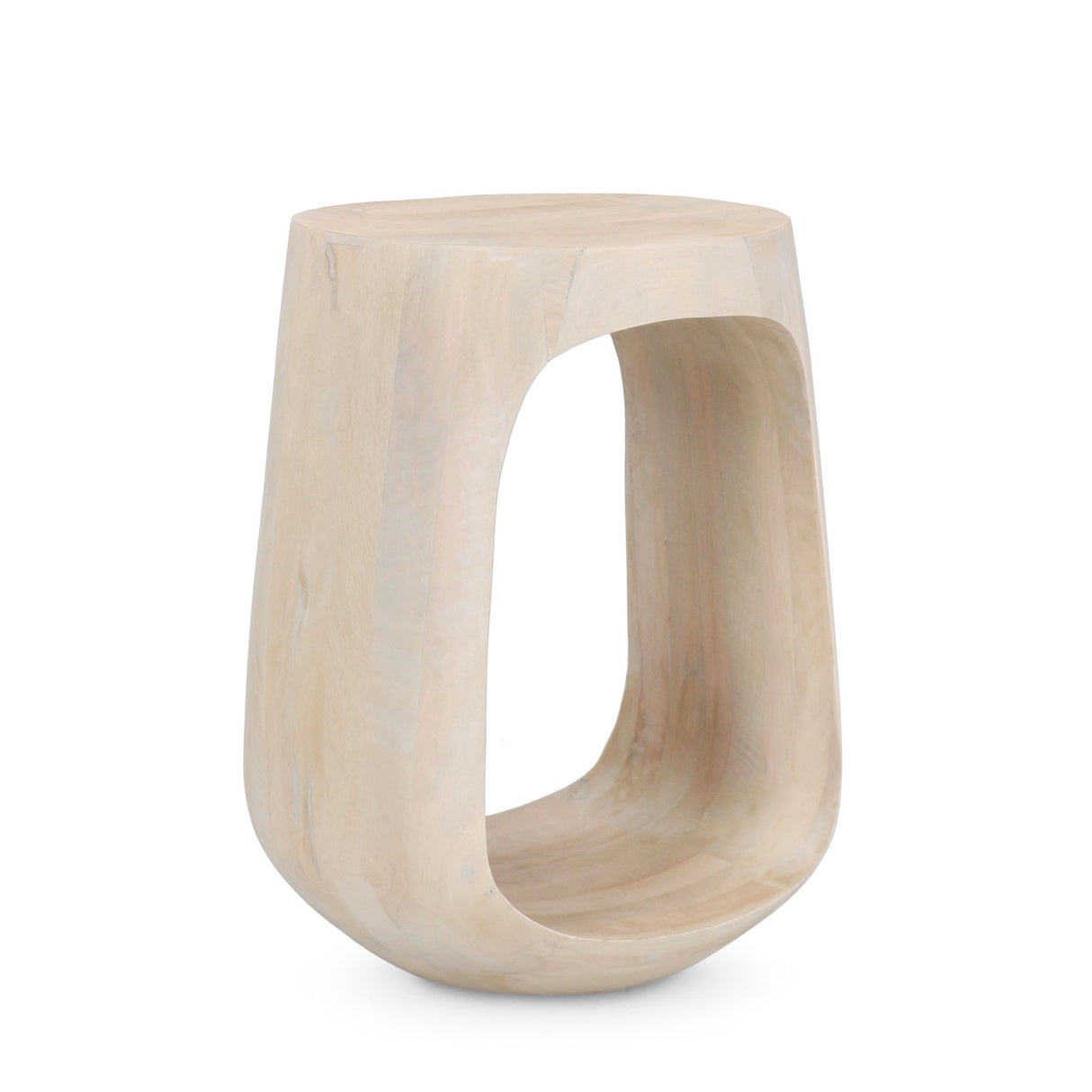 BIZZOTTO Tavolino da Caffè Soggiorno Salotto Lopez 33x45cm Legno Di Mango Naturale
