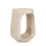 BIZZOTTO Tavolino da Caffè Soggiorno Salotto Lopez 33x45cm Legno Di Mango Naturale