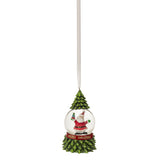 NOEL by Lamart Pendaglio Appendino per Albero di Natale Babbo Natale in Poliresina 9cm
