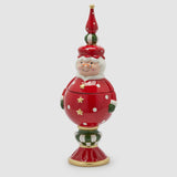 EDG Enzo De Gasperi Contenitore Scatola Mamma Natale 47x16cm Ceramica