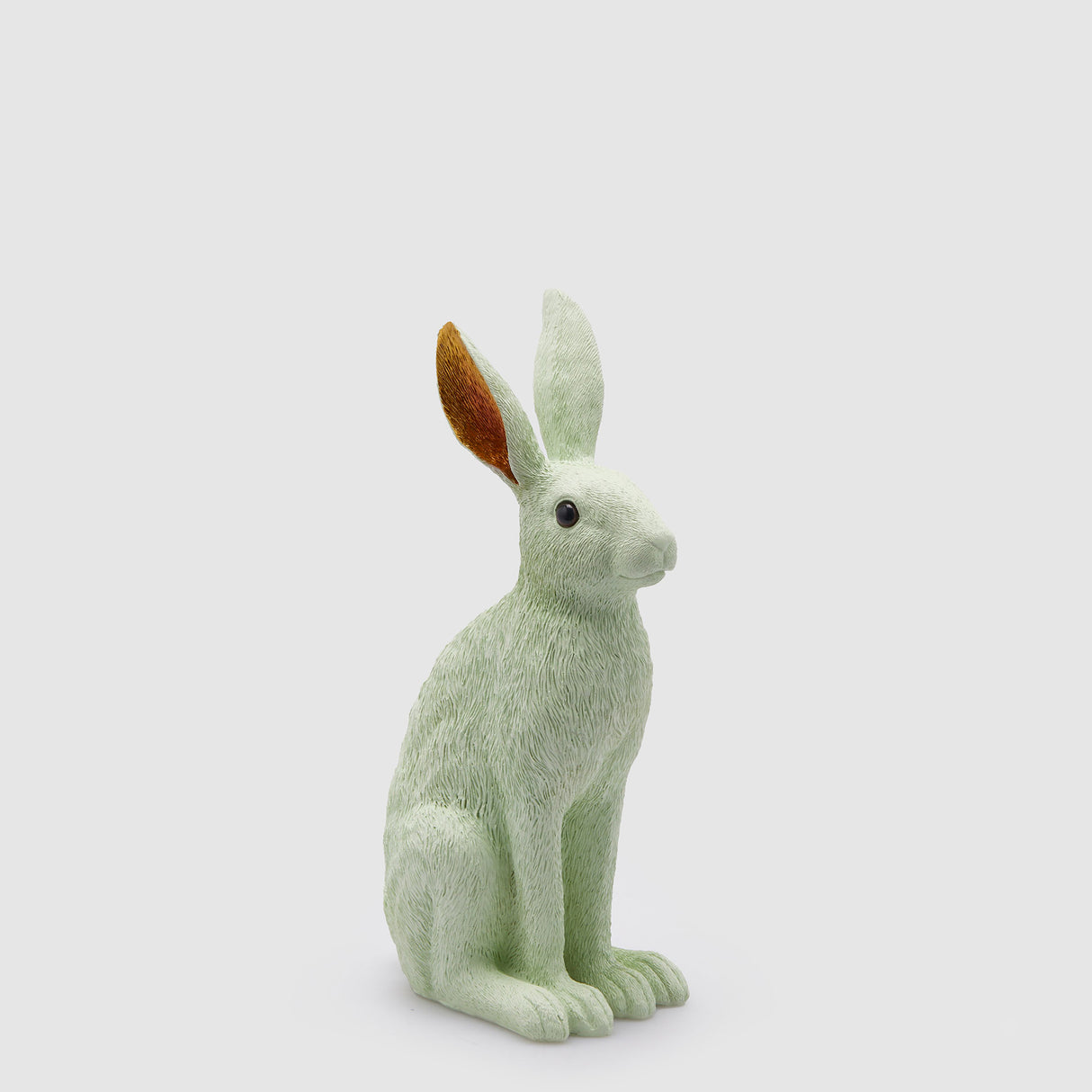 EDG Enzo De Gasperi Mint Green Polyresin Rabbit 35cm Easter Decoration